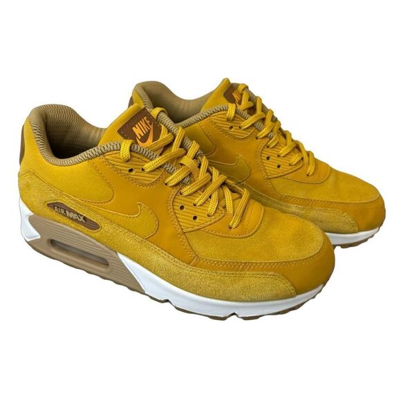 Air Max 90 SE 'Mineral Yellow' Suede Size 8 - Picture 3 of 16